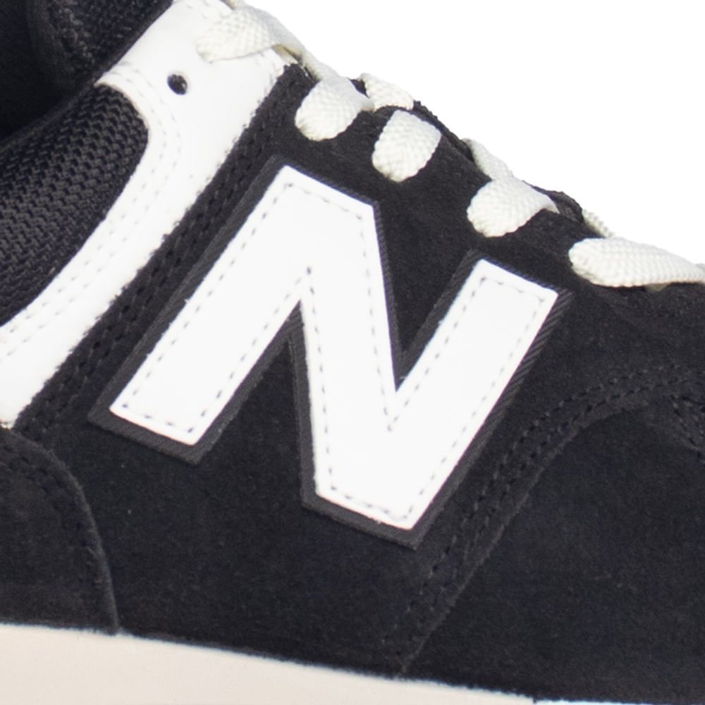 Tênis Unissex New Balance 574 Preto/Bege Claro Preto/Bege 5