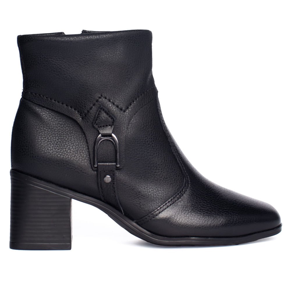 Bota Feminina Bottero Cano Curto Preto