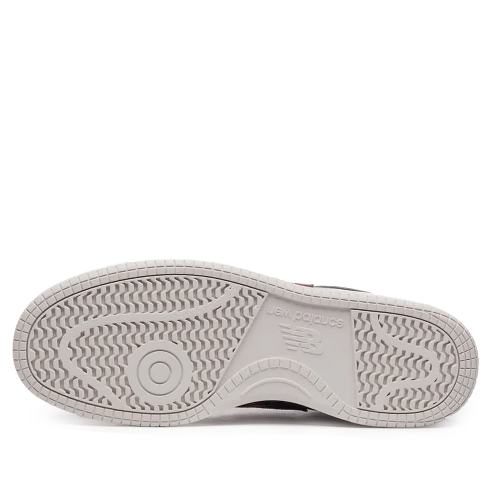 Tênis Unissex New Balance BB80FAD Preto/Vinho Preto 2