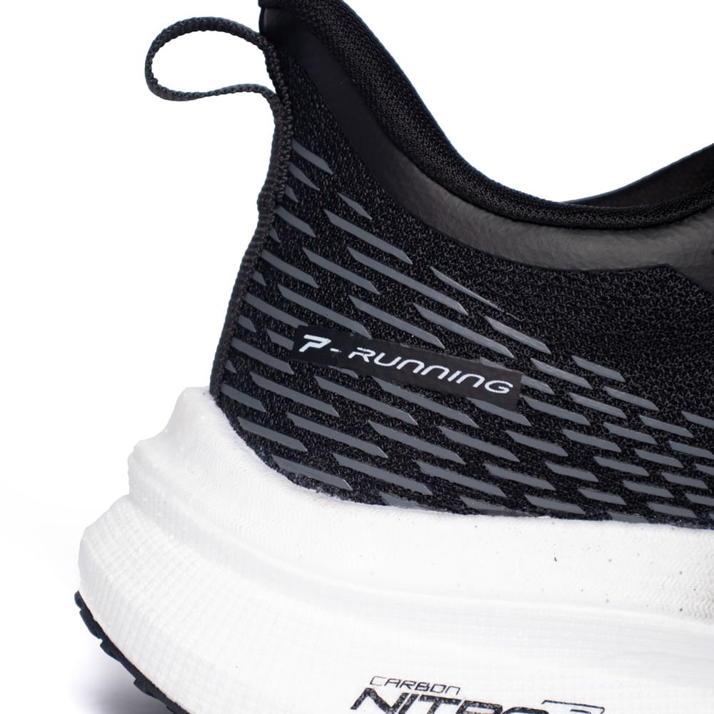 Tênis Pegada Masculino Esportivo Preto Preto 5