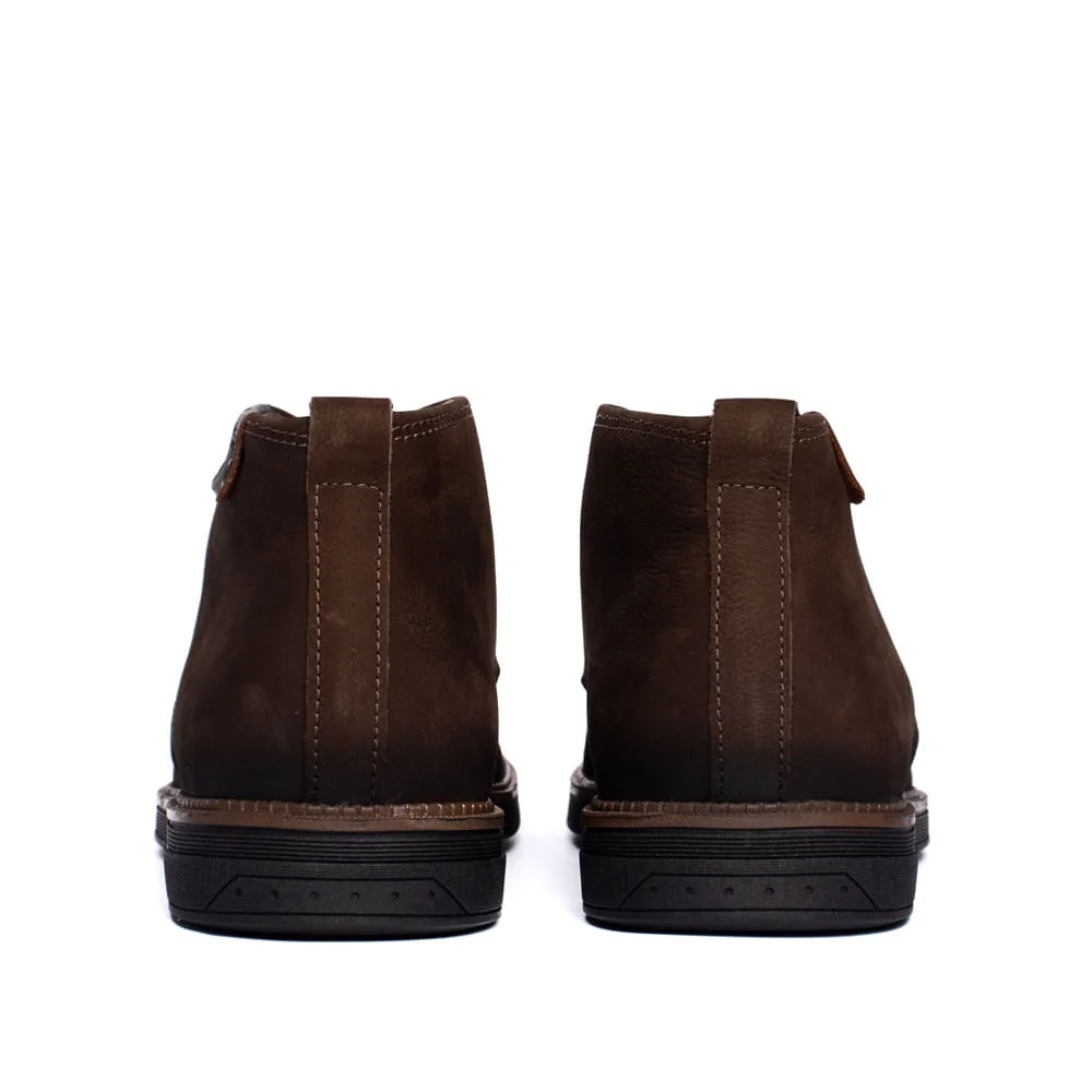 Bota Masculina Pegada Cardiff Couro Rustic Marrom Marrom 3