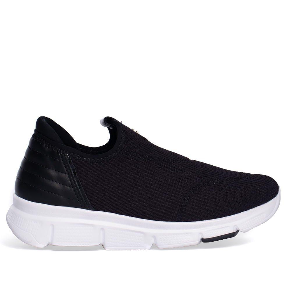 Tênis Feminino Comfortflex 90302 Preto