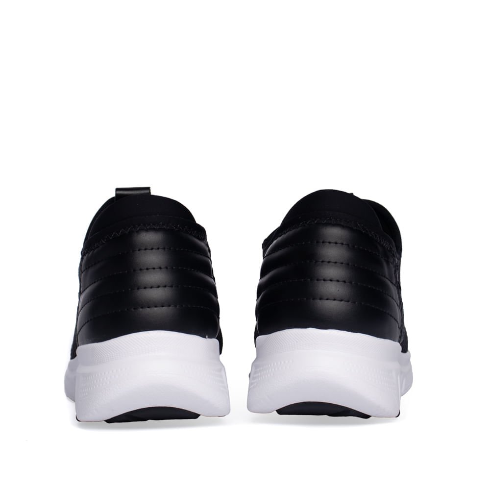 Tênis Feminino Comfortflex 90302 Preto Preto 2