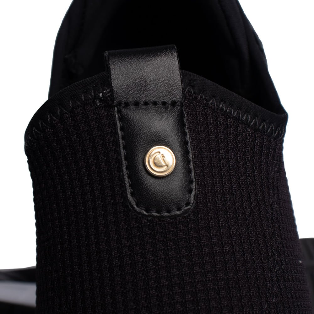 Tênis Feminino Comfortflex 90302 Preto Preto 6