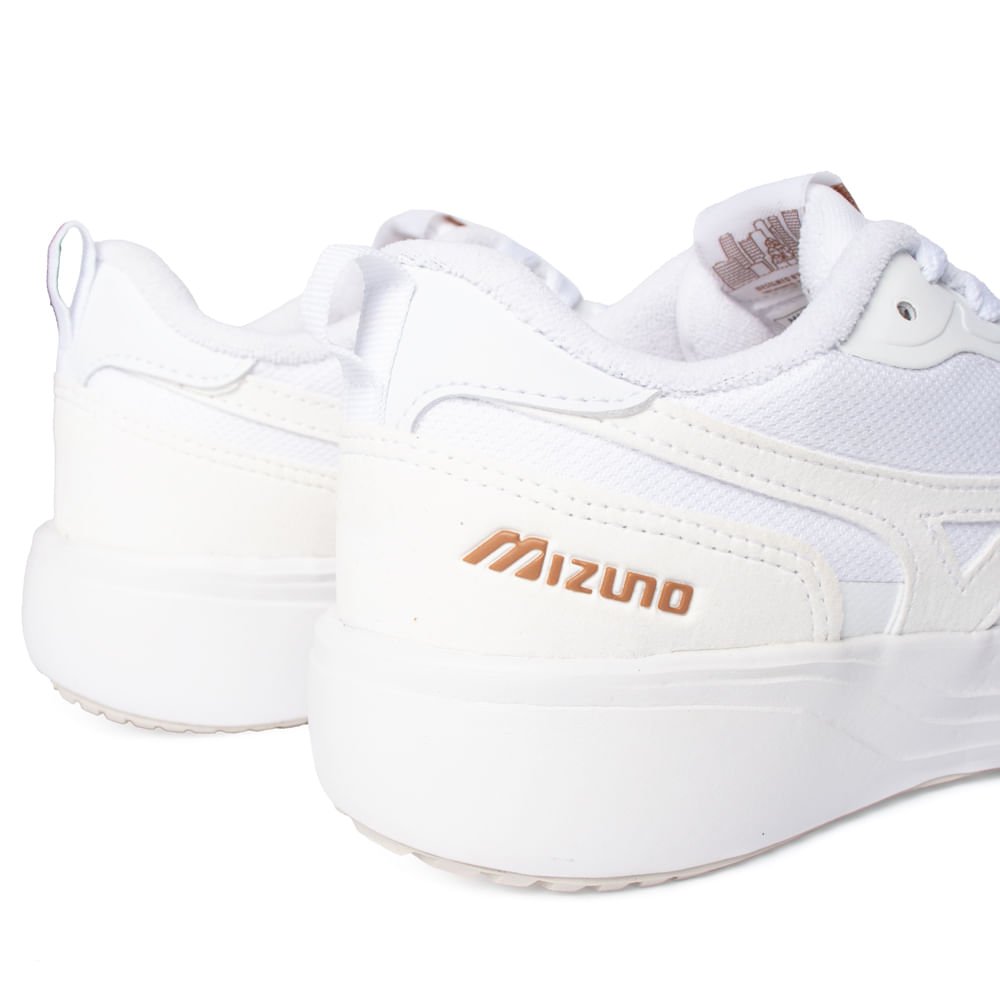 Tênis Feminino Mizuno Edo Cross Branco Branco 5
