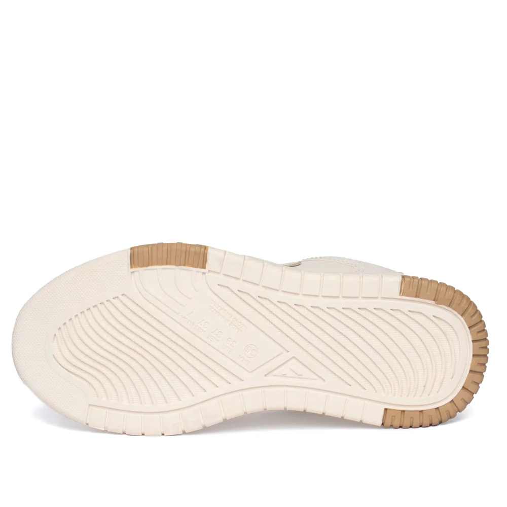 Tênis Feminino Ramarim Casual Creme/Coconut Creme 2