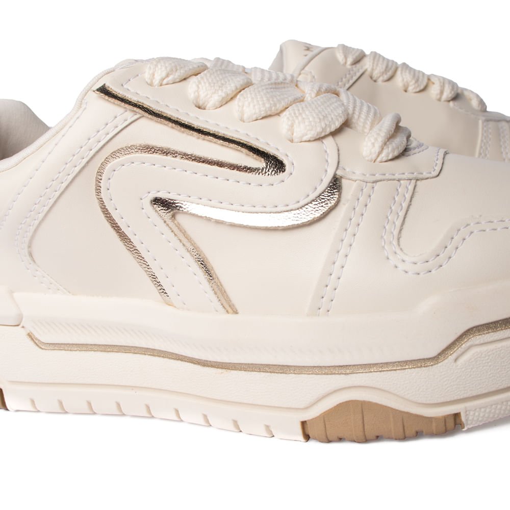 Tênis Feminino Ramarim Casual Creme/Coconut Creme 5