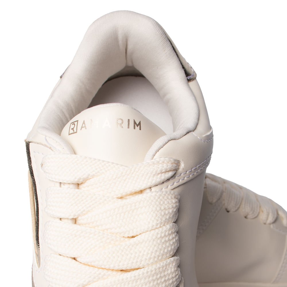 Tênis Feminino Ramarim Casual Creme/Coconut Creme 6