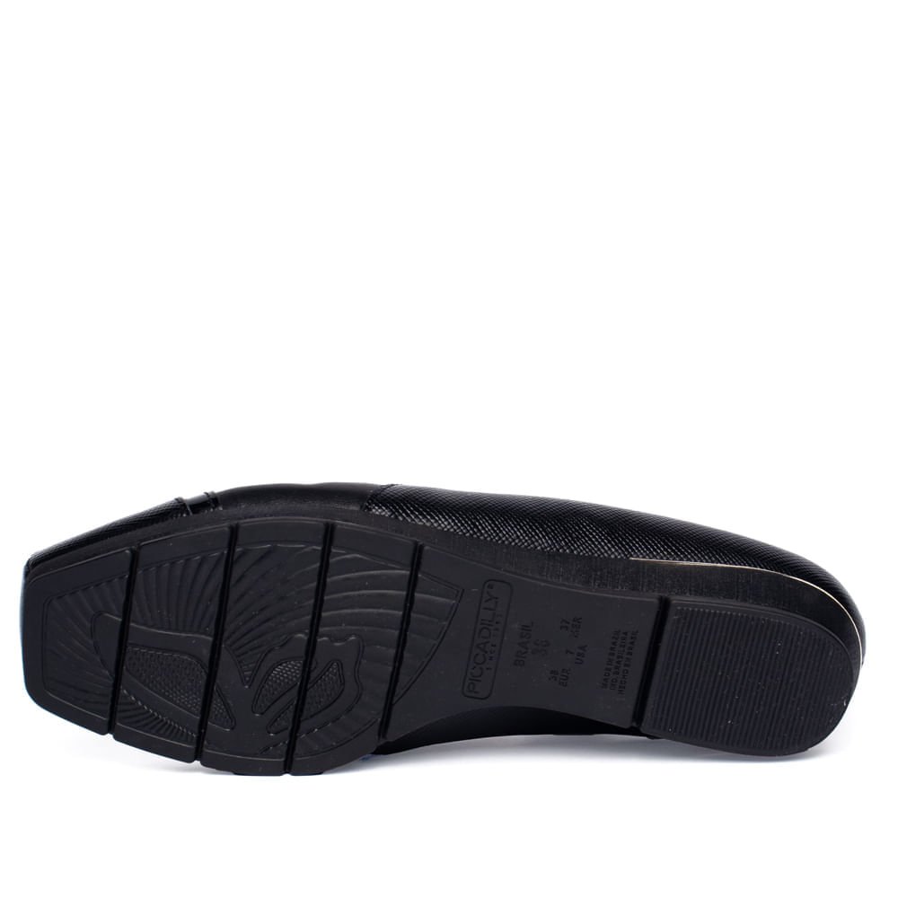 Sapato Piccadilly com Tecnologia Maxi Preto 2