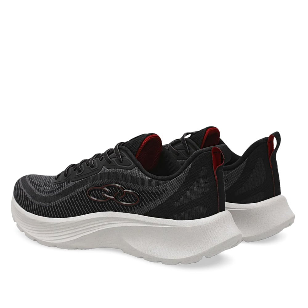 Tênis Masculino Olympikus Conex 352 Preto/Branco Preto/Branco 3
