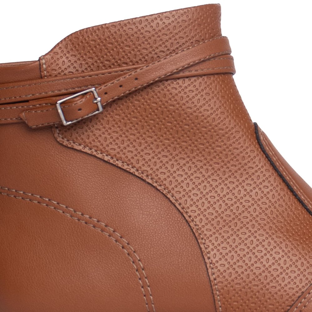 Bota Feminina Picadilly com Fivela Terracota Terracota 5