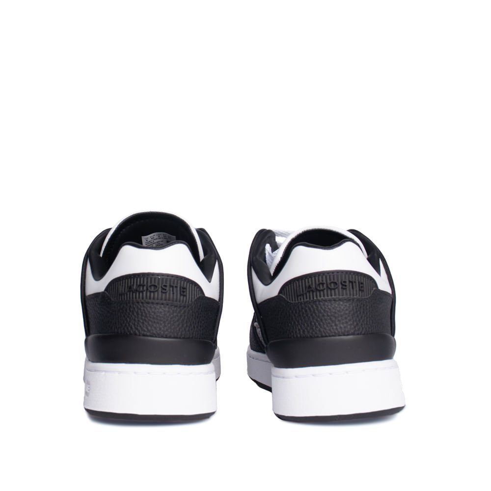 Tênis Masculino Lacoste Court Cage Preto/Branco Preto/Branco 3