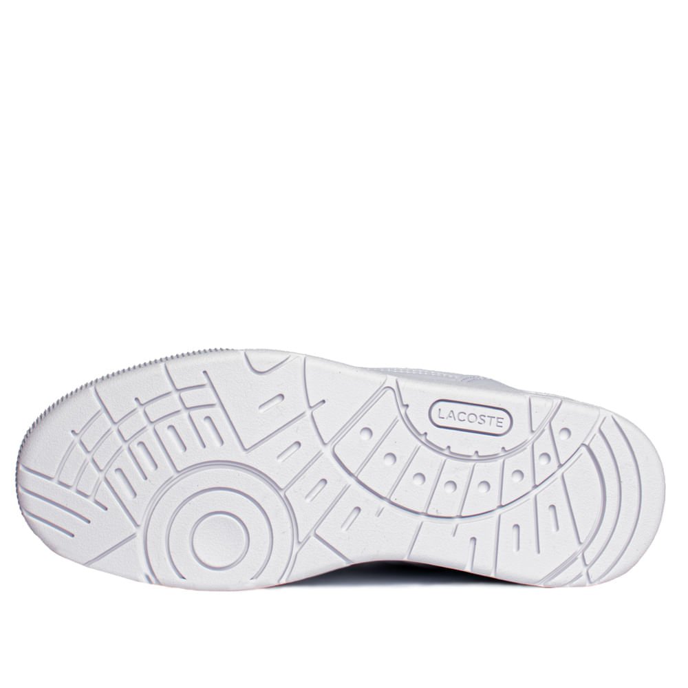 Tênis Feminino Lacoste T-Clip Branco Branco 2