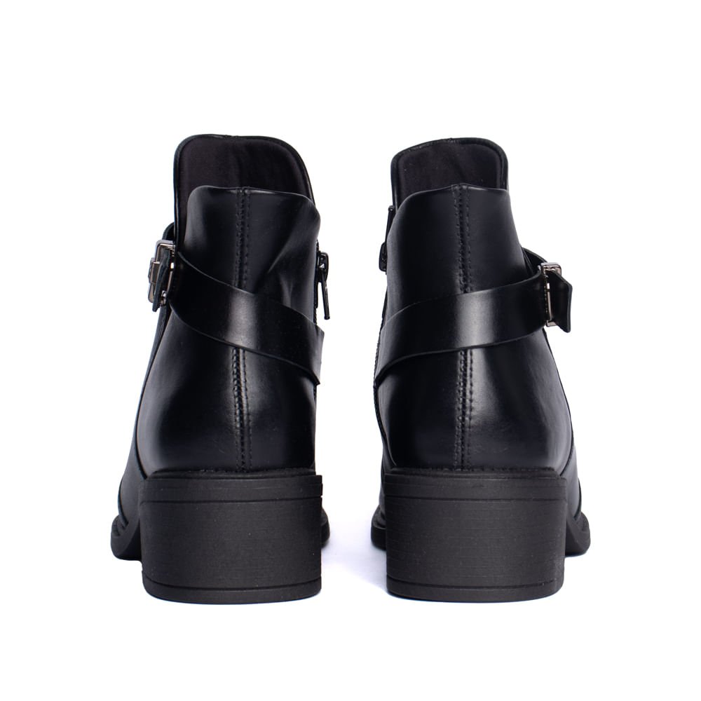 Bota Feminina Ramarim Couro Preto Preto 3