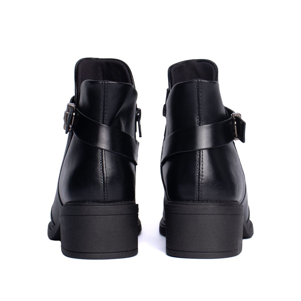 Bota Feminina Ramarim Couro Preto Preto 3