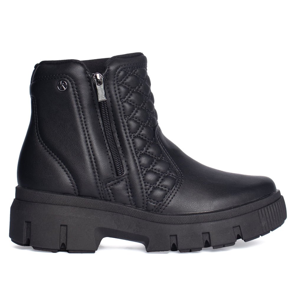 Bota Feminina Kolosh Adventure Matelassê Preto