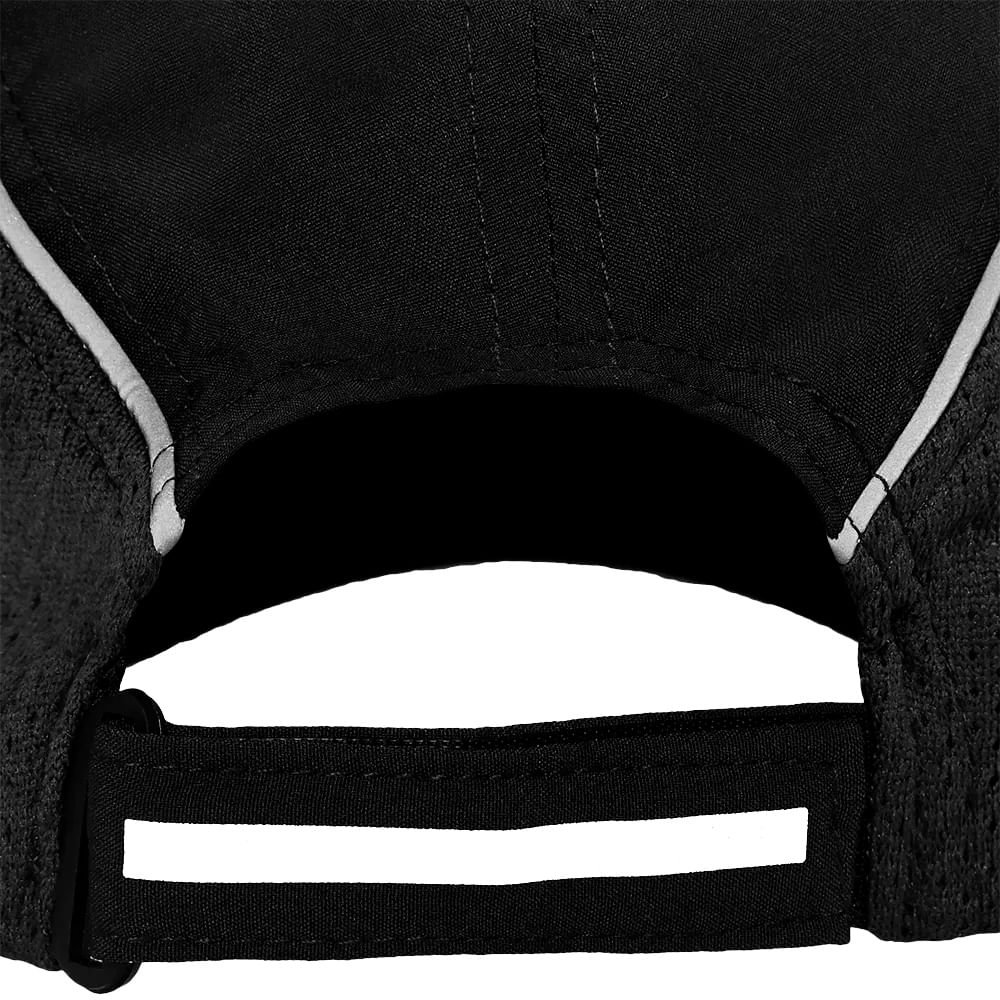 Boné Unissex Mizuno Aero Refletivo Preto Preto 5