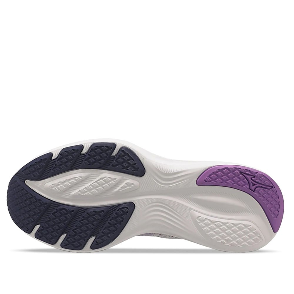 Tênis Feminino Mizuno Virtue Branco/Lilás Branco 2