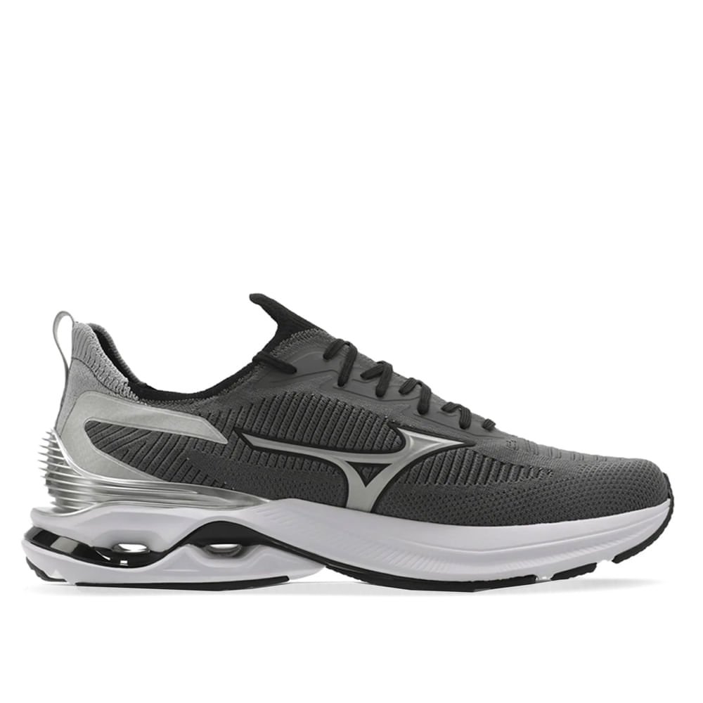 Tênis Masculino Mizuno Wave Mirai 7 Cinza Escuro