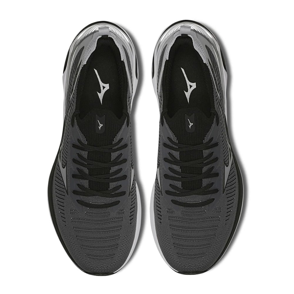 Tênis Masculino Mizuno Wave Mirai 7 Cinza Escuro Cinza Escuro 4
