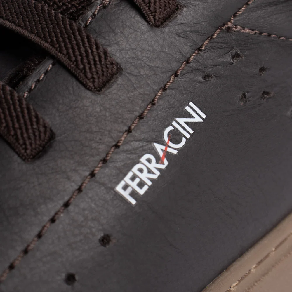 Sapatênis Masculino Ferracini Marrom Escuro Marrom Escuro 5