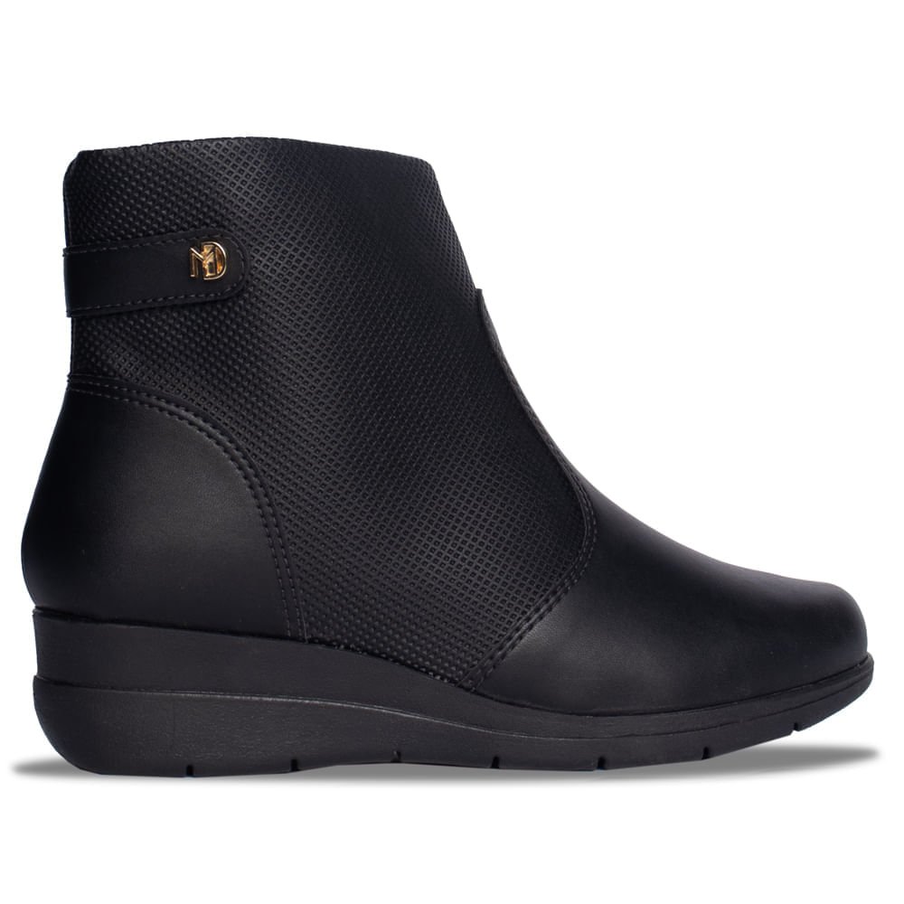 Bota Feminina Modare Cano Curto Preto