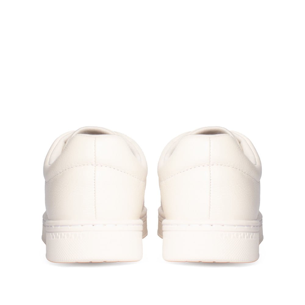 Tênis Feminino Comfortflex Couro Bege Claro Bege Claro 3