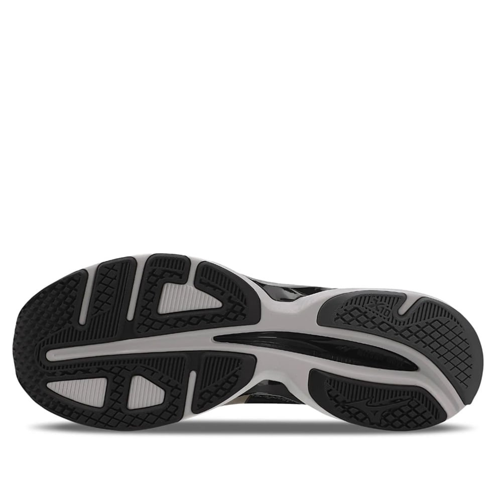 Tênis Masculino Mizuno Wave Endeavor 3 Preto/Dourado Preto/Dourado 2