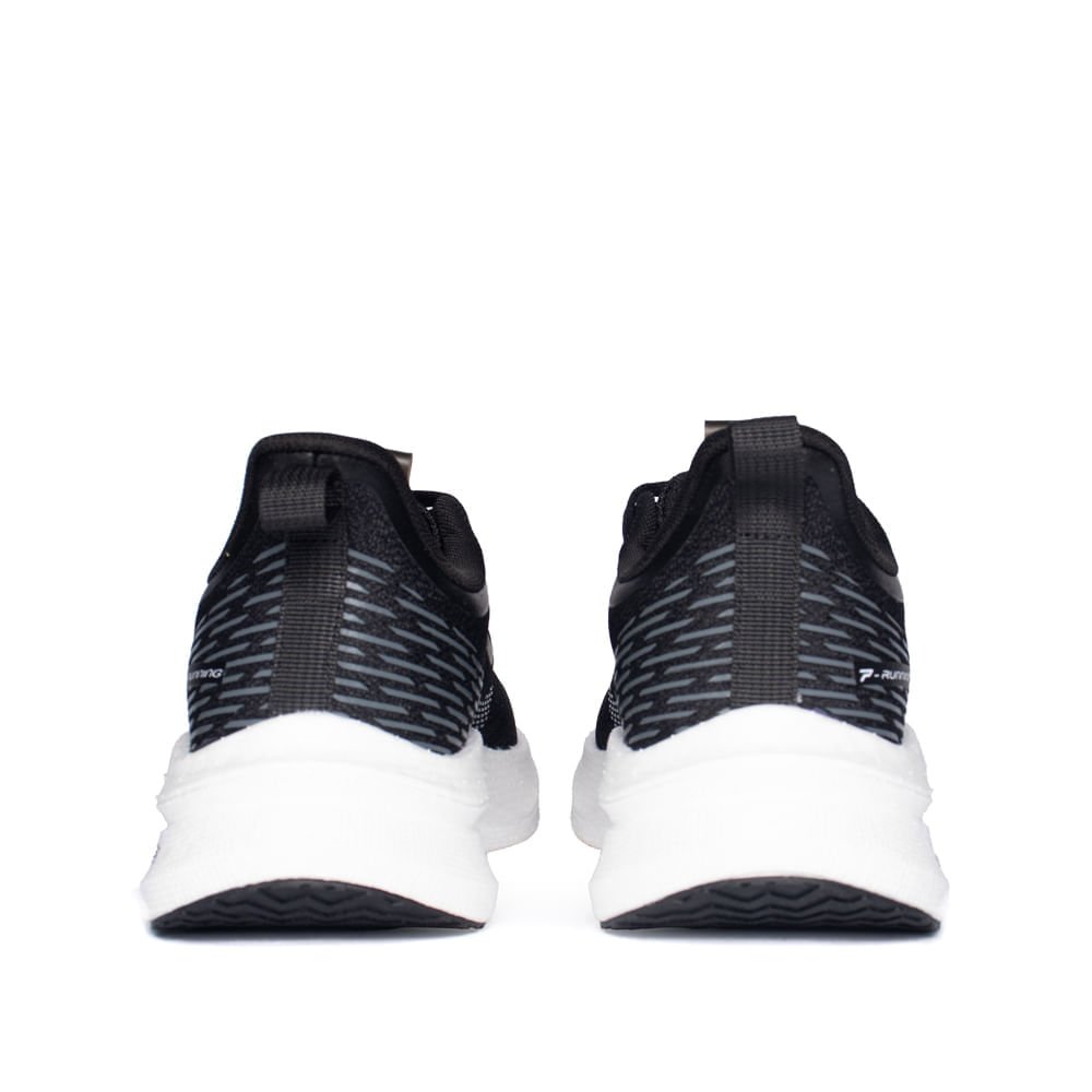Tênis Feminino Pegada Esportivo Preto Preto 3