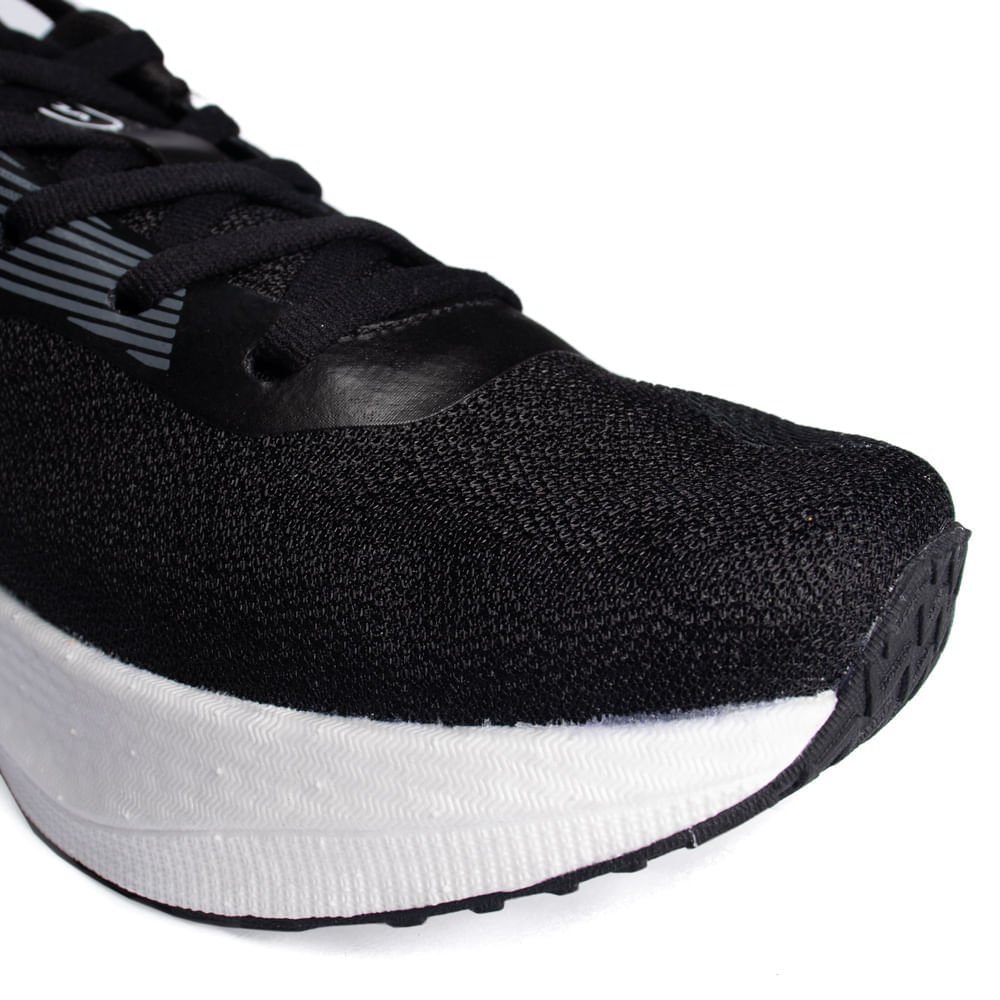 Tênis Feminino Pegada Esportivo Preto Preto 6