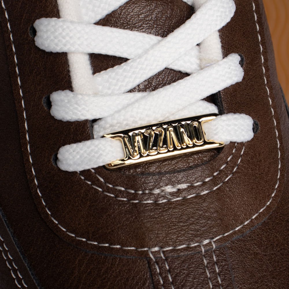 Tênis Feminino Vizzano Recortes Laterais Marrom Escuro Marrom Escuro 6