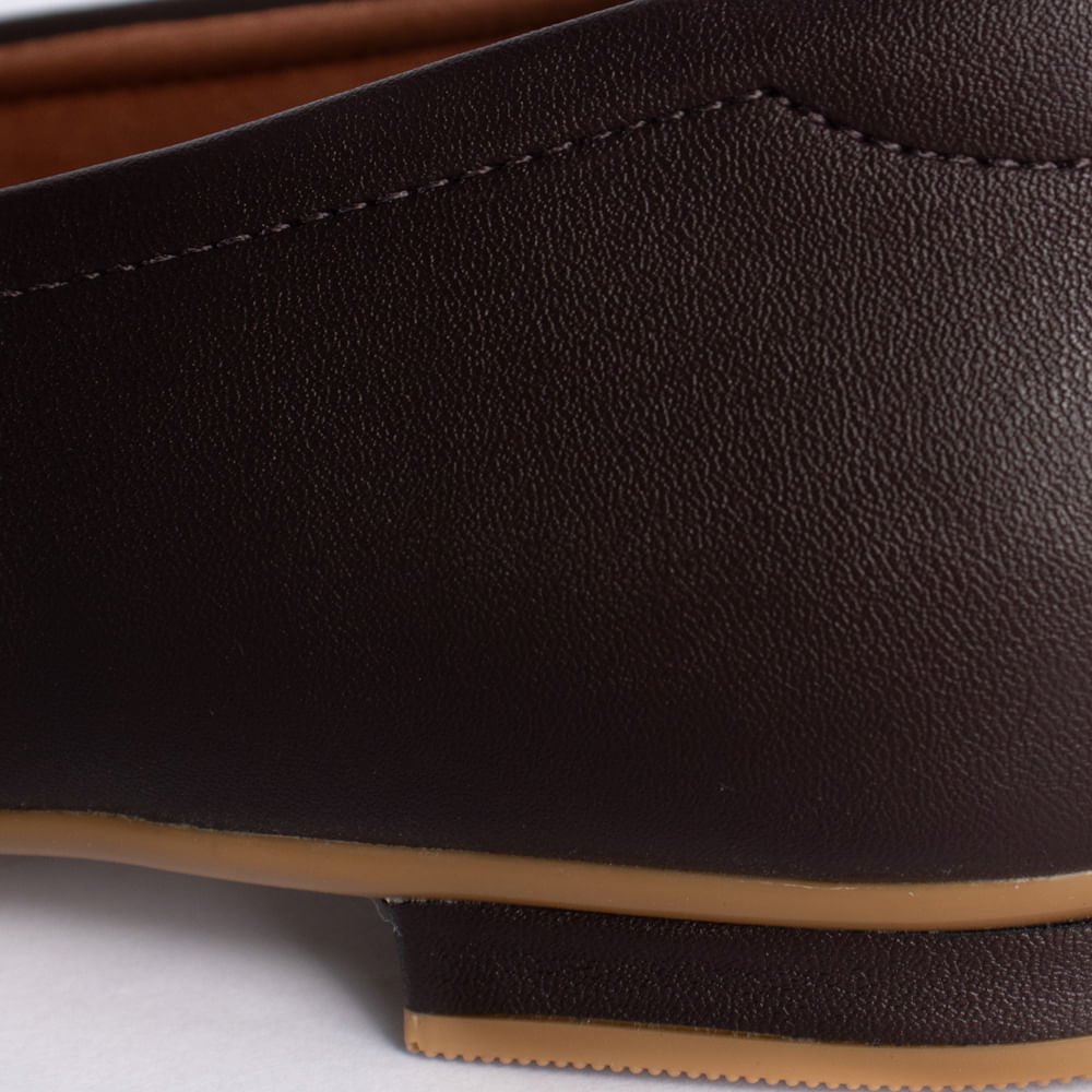 Mocassim Feminino Vizzano Marrom Escuro Marrom Escuro 6