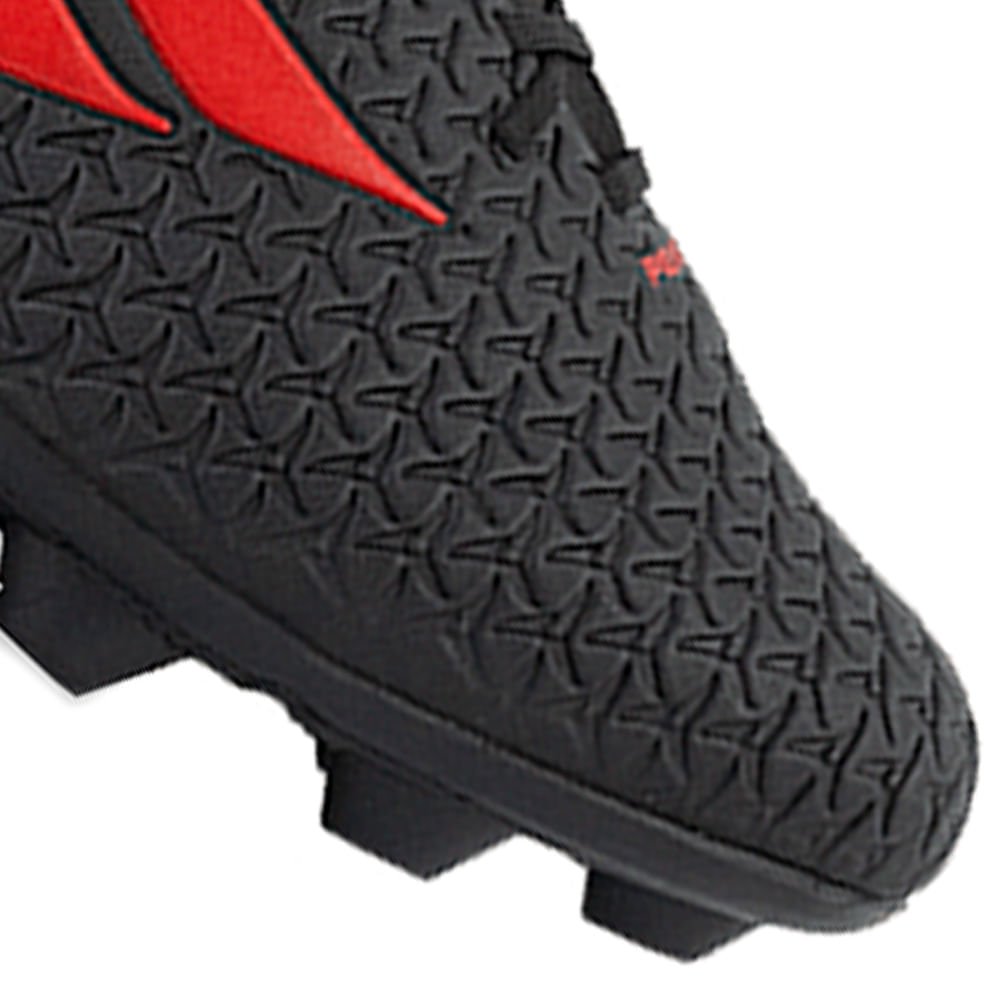 Chuteira Unissex Campo Penalty S11 Locker XXI Preto/Vermelho Preto/Vermelho 6