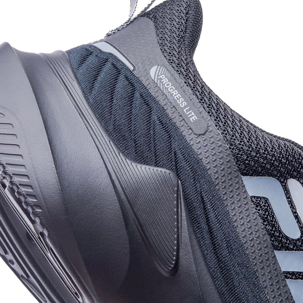 Tênis Masculino Fila Progress Lite Preto/Cinza Preto/Cinza 5