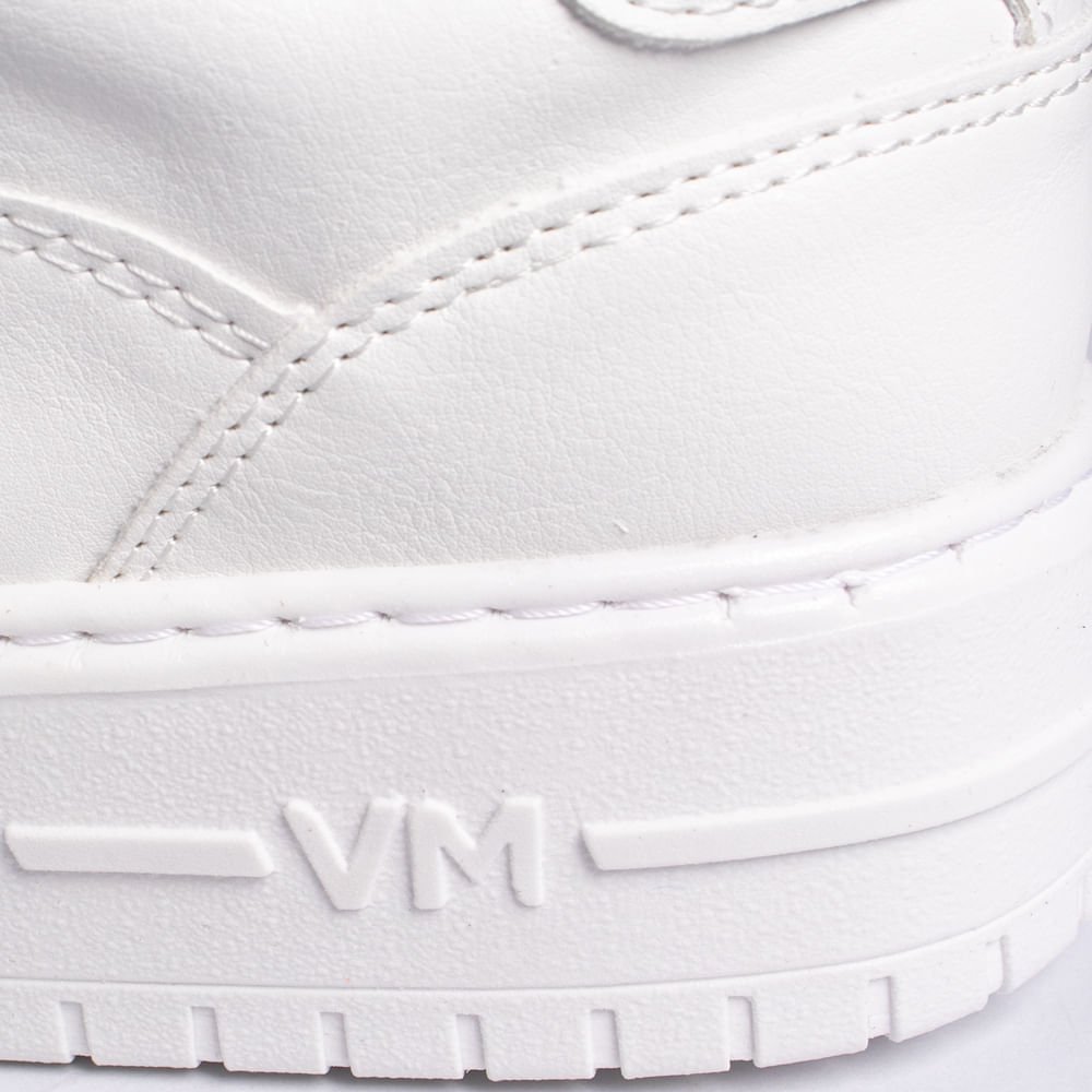 Tênis Feminino Via Marte Casual Branco Branco 5