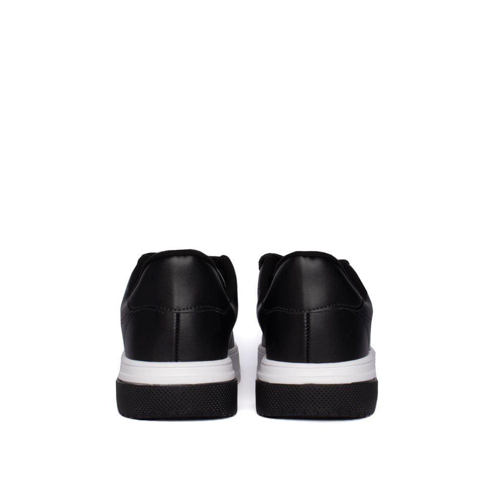 Tênis Feminino Vizzano Casual Pelica Preto Preto 3