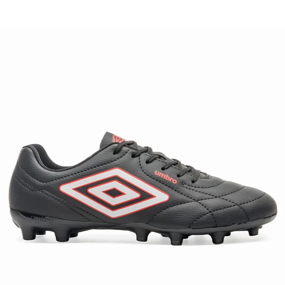 Chuteira Umbro de Campo Class Footballer Preto/Vermelho