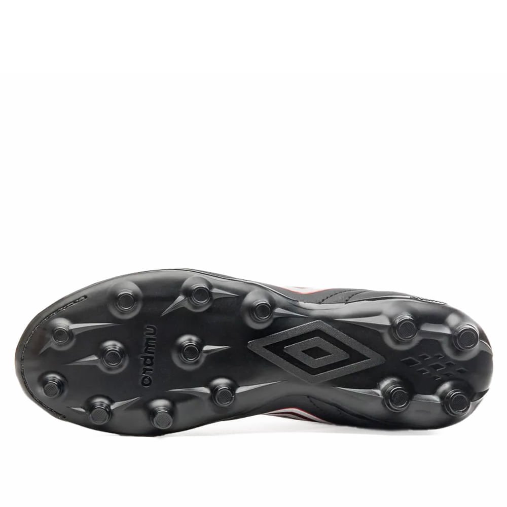 Chuteira Umbro de Campo Class Footballer Preto/Vermelho Preto/Vermelho 2