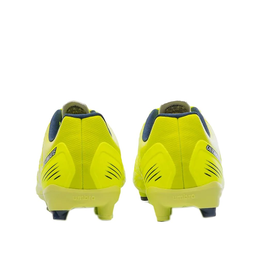 Chuteira Umbro de Campo Ultimate Verde Neon/Marinho Verde Neon 2