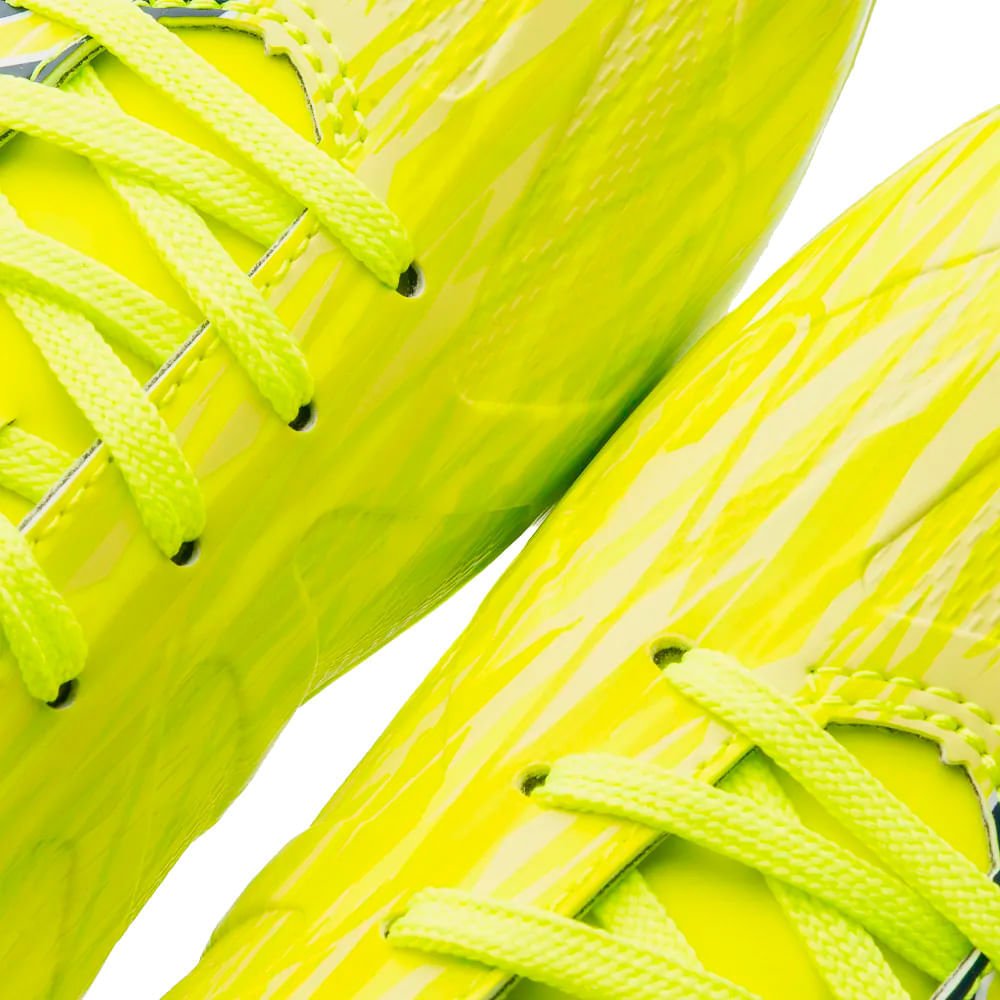 Chuteira Umbro de Campo Ultimate Verde Neon/Marinho Verde Neon 3