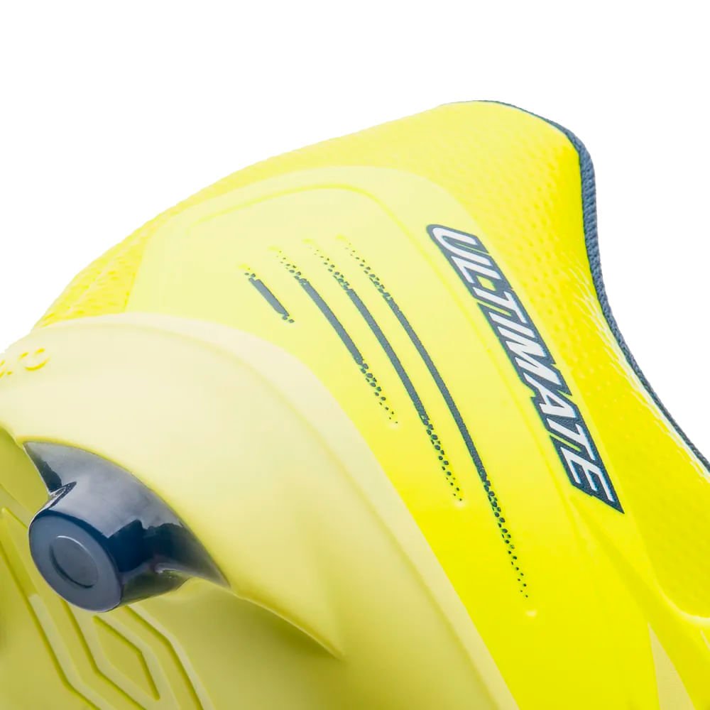Chuteira Umbro de Campo Ultimate Verde Neon/Marinho Verde Neon 5