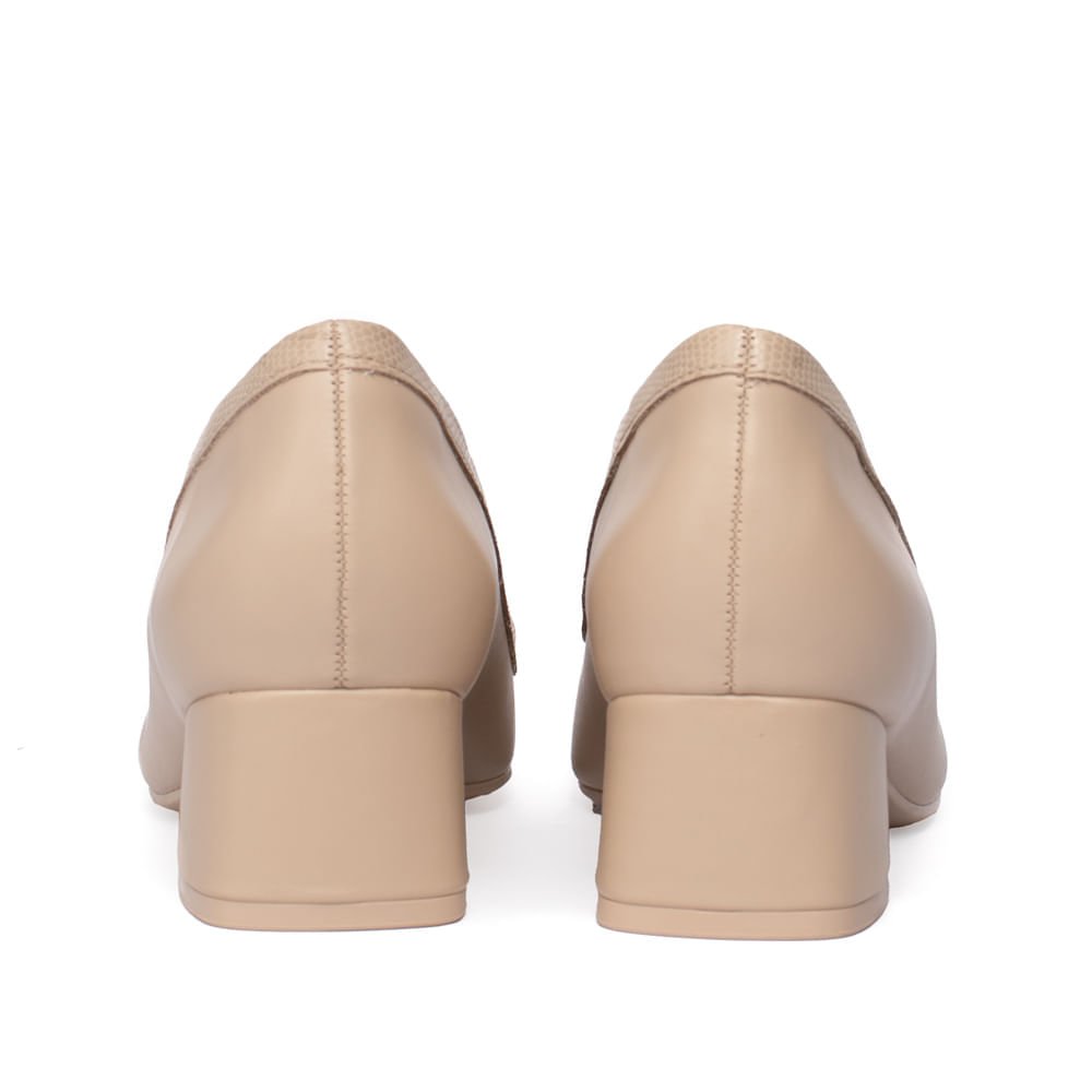 Sapato Feminino Comfortflex Napa Bege Claro Bege/Claro 3
