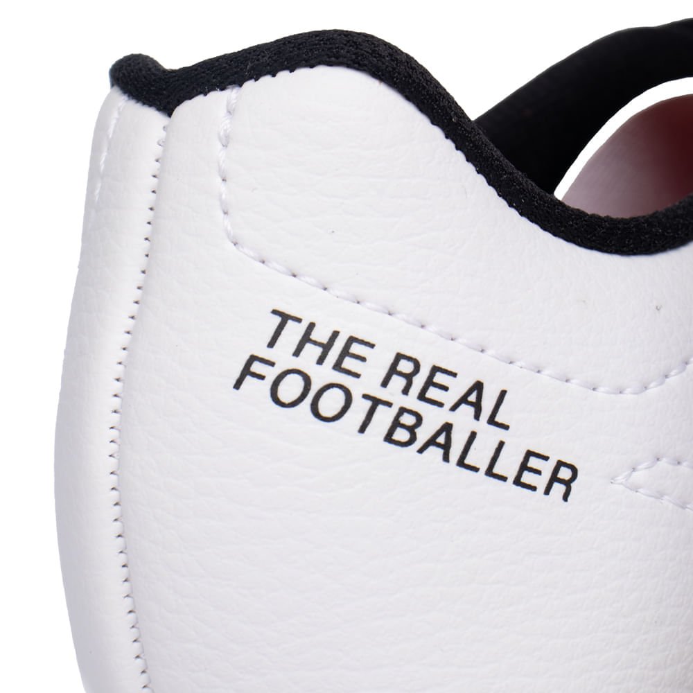 Chuteira Umbro Futsal Class Footballer Branco/Preto/Laranja Branco/Laranja 5