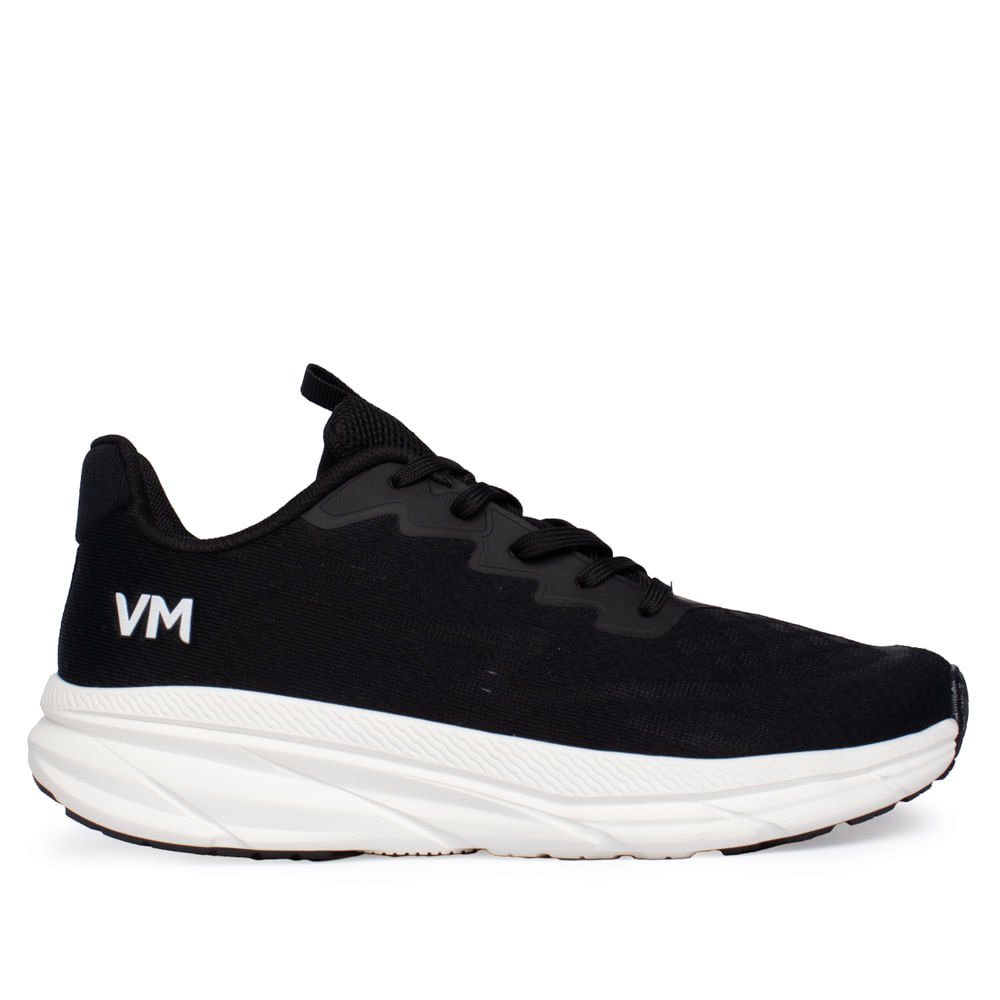 Tênis Feminino Via Marte Jackar Detalhe Geométrico Preto