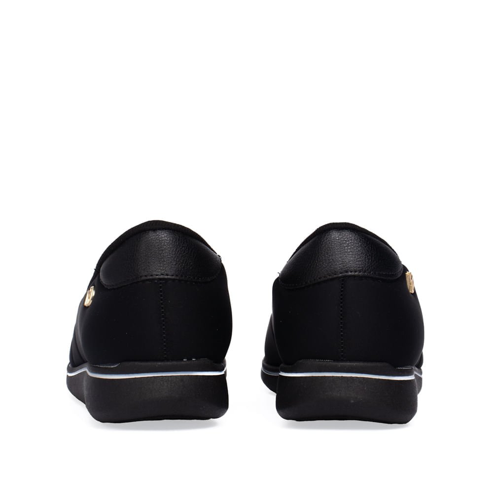 Tênis Feminino Modare Lycra Calce Fácil Ultra Preto Preto 3