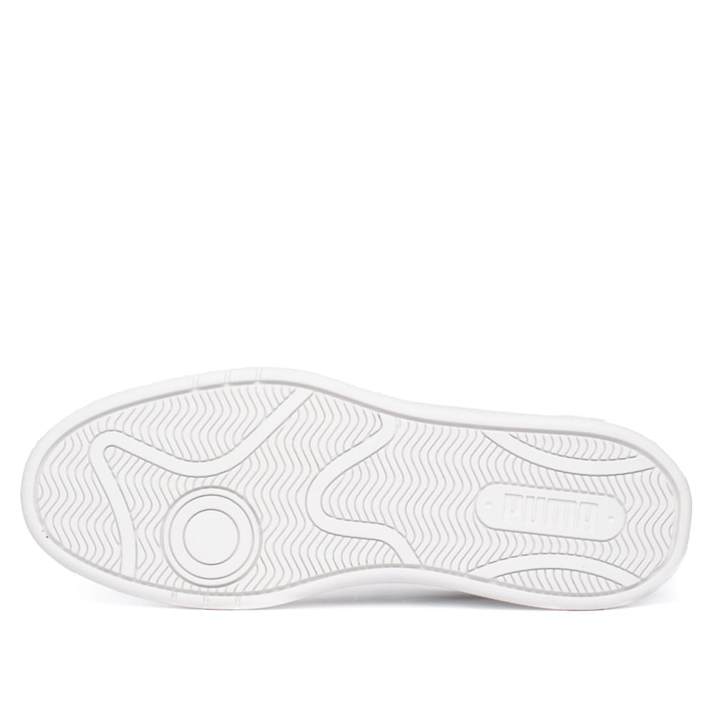 Tênis Masculino Puma Court Classic Branco/Preto Branco/Preto 2