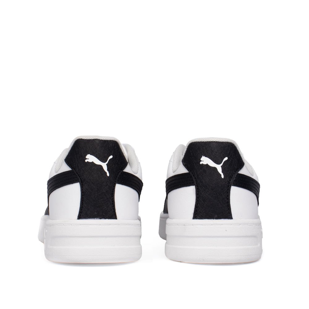 Tênis Masculino Puma Court Classic Branco/Preto Branco/Preto 3