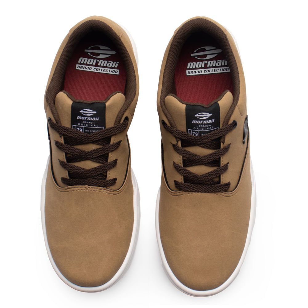 Tênis Mormaii Masculino Chuck 2 Areia/Branco Areia 4