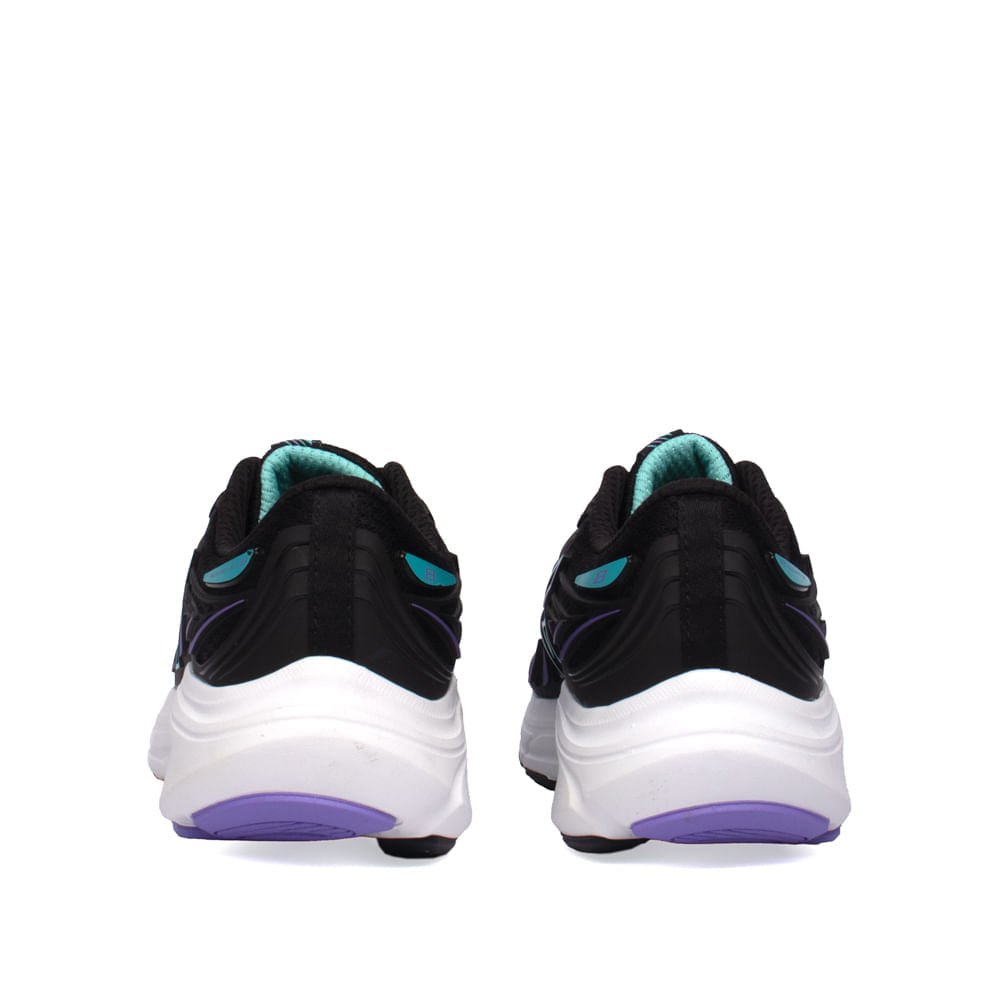 Tênis Feminino Mizuno Jet 8 Softier Foam Preto/Turquesa Preto/Verde 2