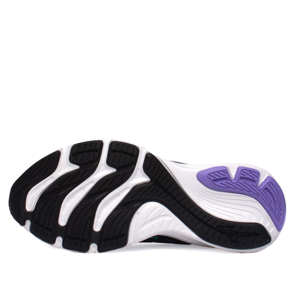 Tênis Feminino Mizuno Jet 8 Softier Foam Preto/Turquesa Preto 4
